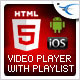 HTML5 Video Player with Playlist & Multiple Skins