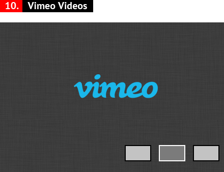 full screen vimeo video background