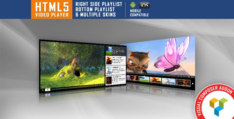 HTML5 Video Player WPBakery Addon