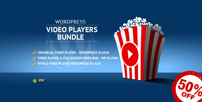 HTML5 Video Players WordPress Plugins Bundle