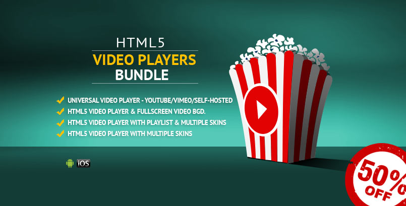 HTML5 Video Players jQuery Plugins Bundle