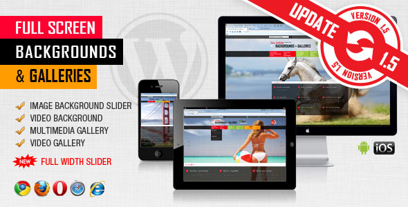 ---- Image&Video FullScreen Background WordPress Plugin ----