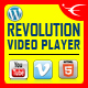 Bottom Playlist WordPress Video Player