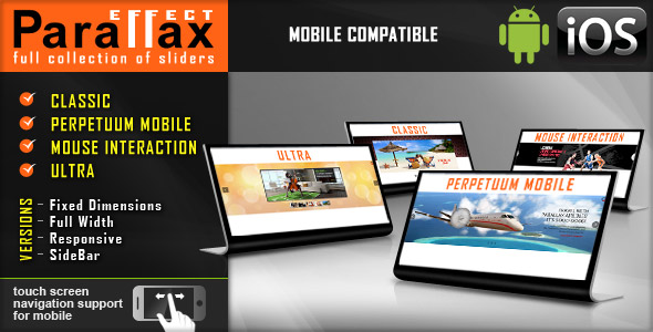 Parallax Slider - Responsive jQuery Plugin