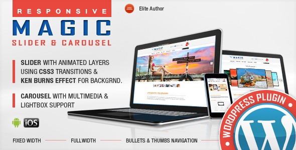 Magic Responsive Slider and Carousel WordPress Plugin